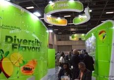 The Abrafrutas stand in Brazil saw a lot of activity over the three days of the show.